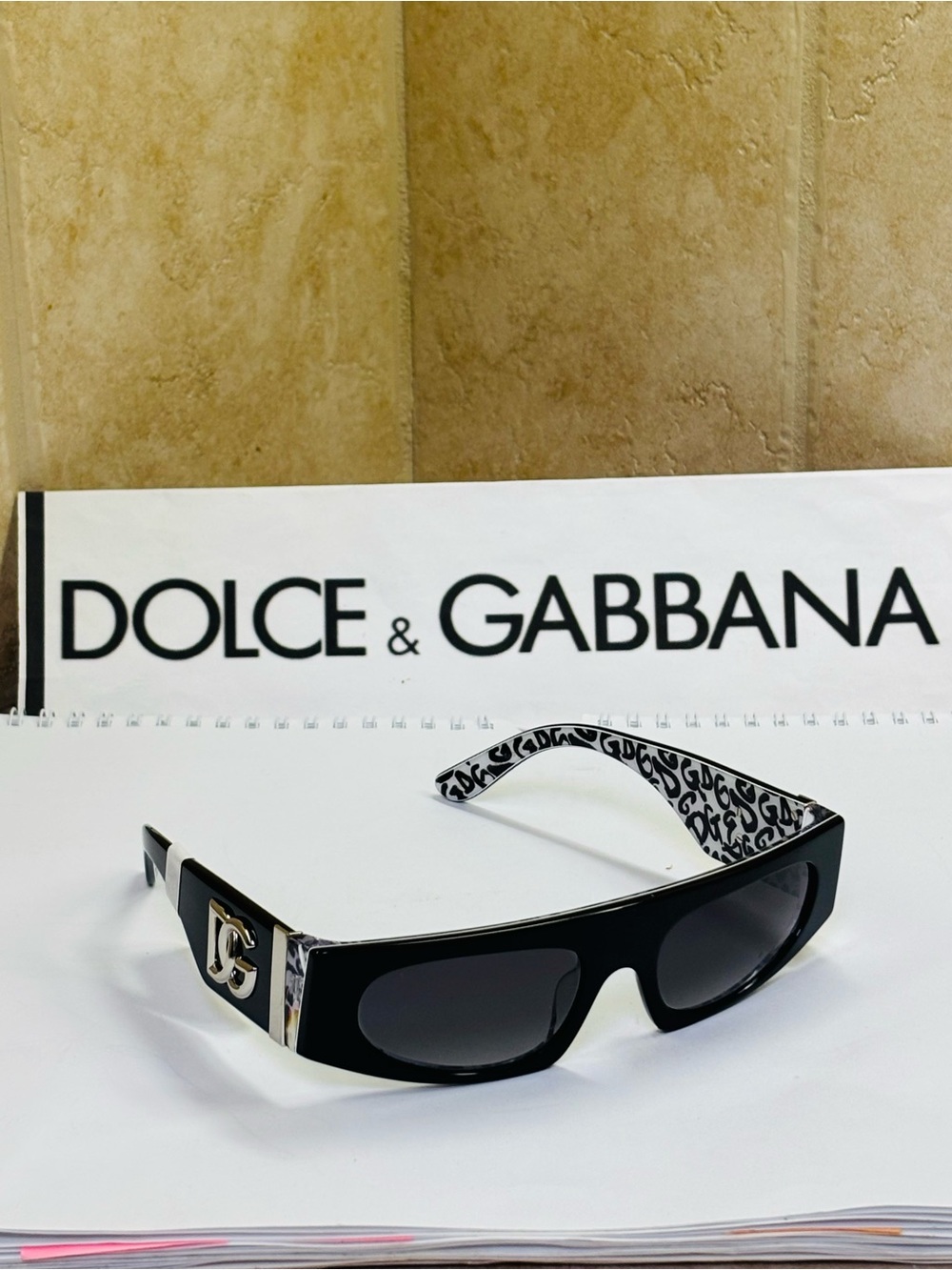New Dolce & Gabbana DG4411 3389/8G Black on New Graffiti